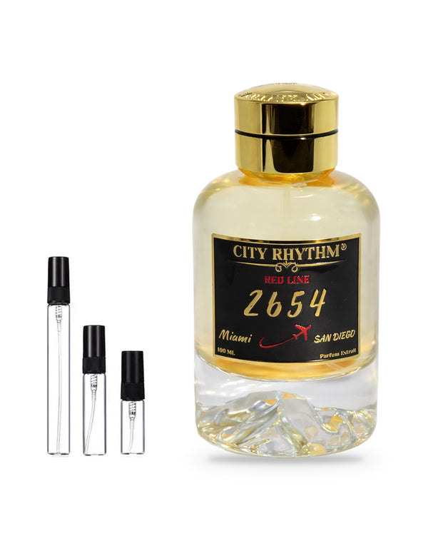 City Rhythm 2654 Probe – Abfüllung im Glaszerstäuber (2, 5 oder 10 ml)