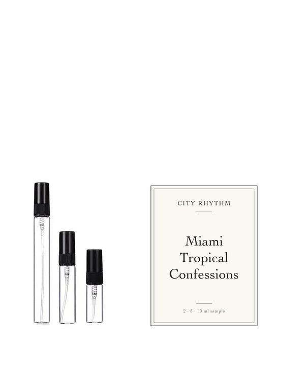 City Rhythm Miami Tropical Confessions Probe – Abfüllung im Glaszerstäuber (2, 5 oder 10 ml)