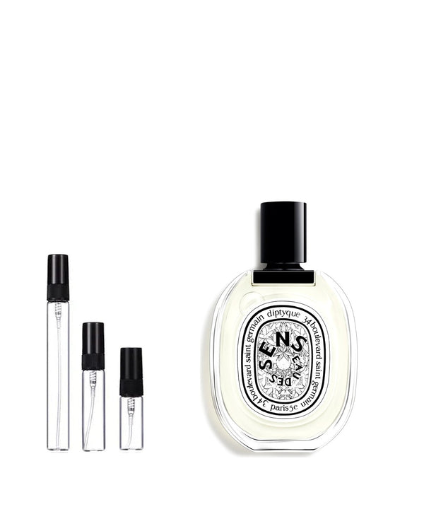 Diptyque Eau des Sens Eau de Toilette Probe – 2, 5 oder 10 ml Abfüllung im Glaszerstäuber