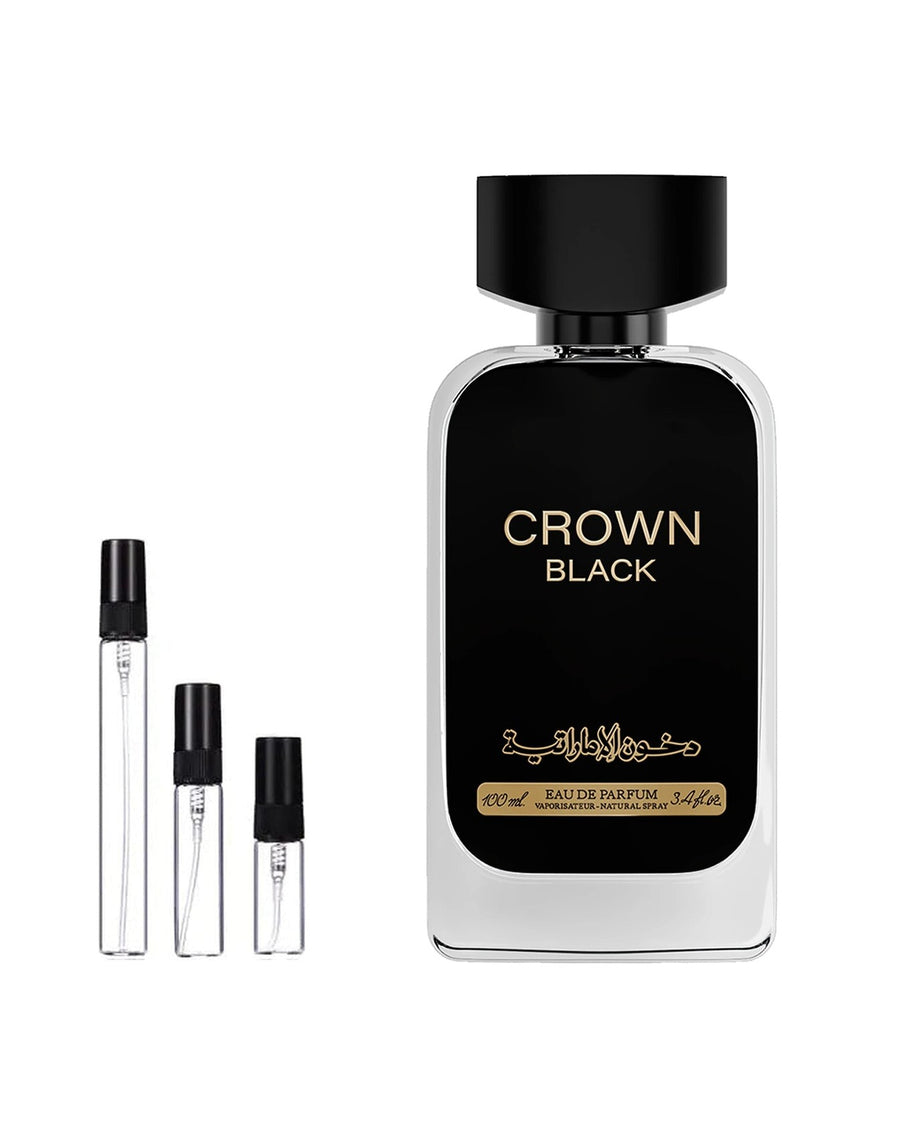 Dkhoon Emirates Crown Black Probe – Abfüllung im Glaszerstäuber (2, 5 oder 10 ml)