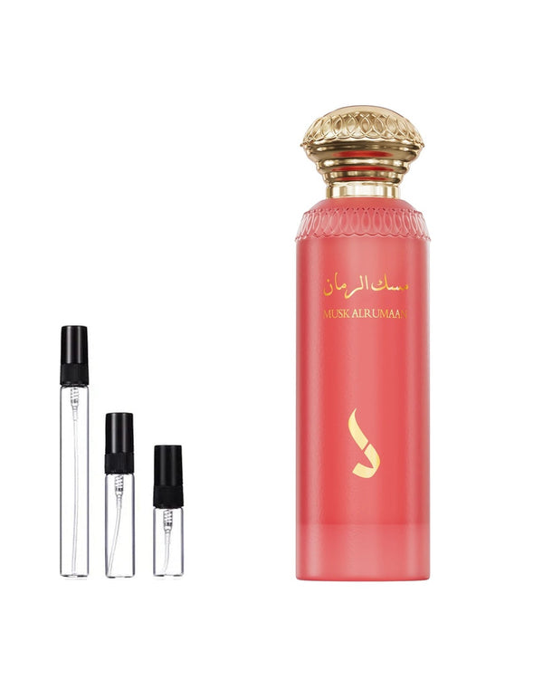 Dkhoon Emirates Pomegranate Musk Probe – Abfüllung im Glaszerstäuber (2, 5 oder 10 ml)