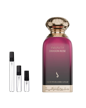 Dkhoon Emirates Rose Probe – Abfüllung im Glaszerstäuber (2, 5 oder 10 ml)