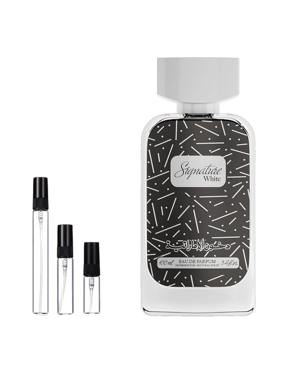 Dkhoon Emirates Signature White Probe – Abfüllung im Glaszerstäuber (2, 5 oder 10 ml)