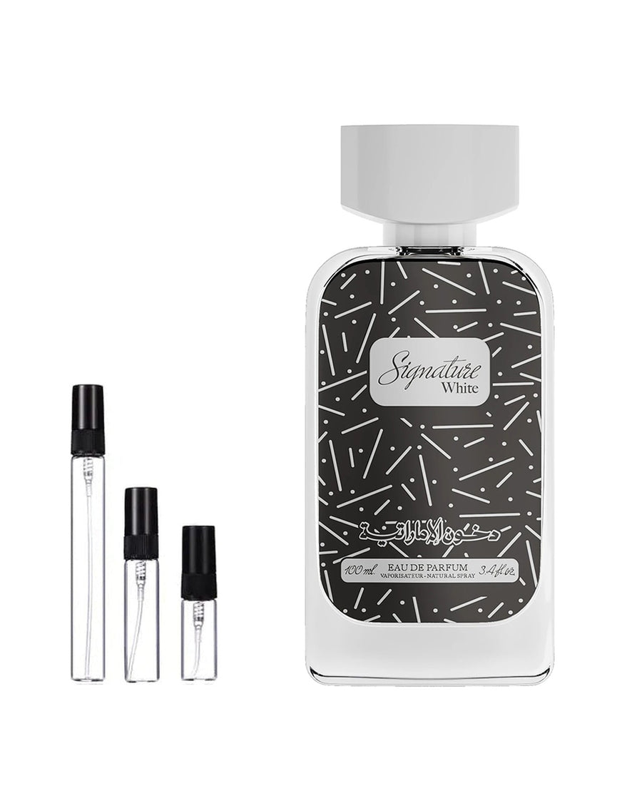 Dkhoon Emirates Signature White Probe – Abfüllung im Glaszerstäuber (2, 5 oder 10 ml)