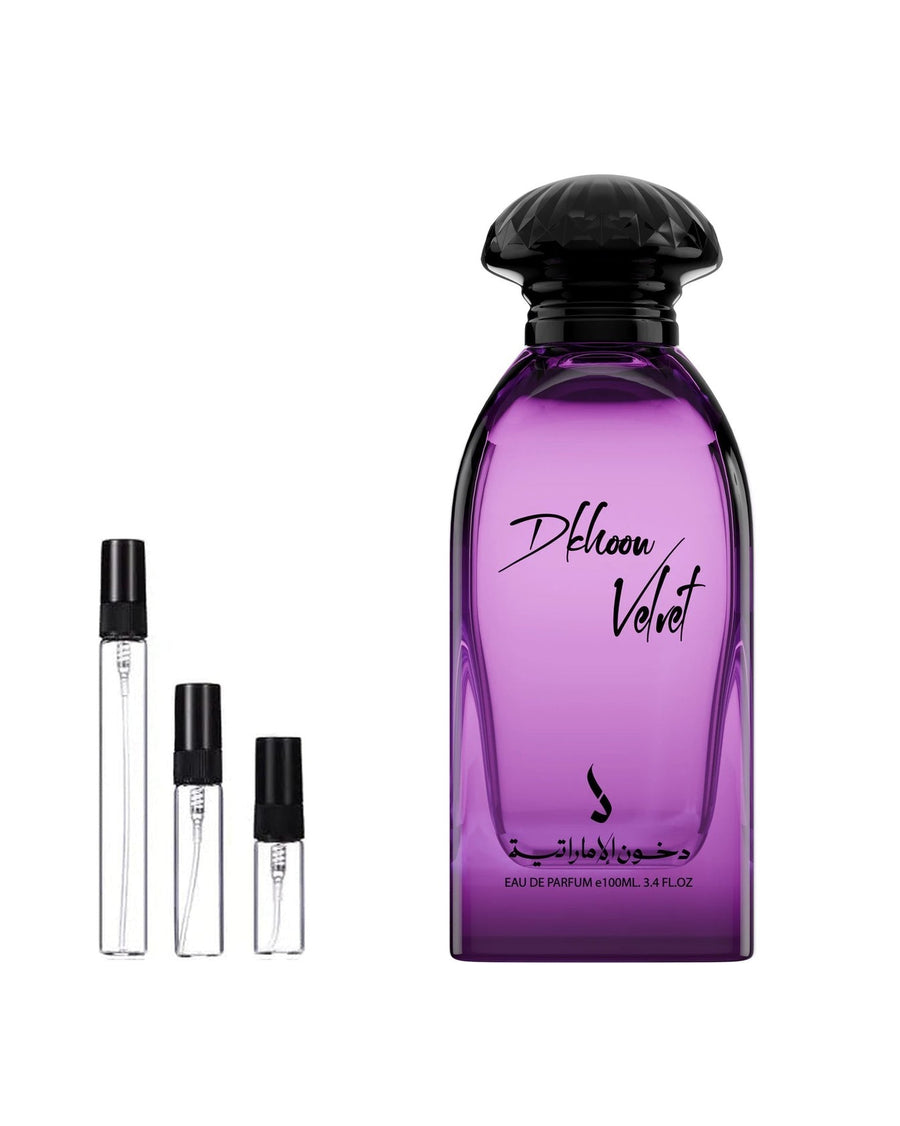 Dkhoon Emirates Velvet Probe – Abfüllung im Glaszerstäuber (2, 5 oder 10 ml)