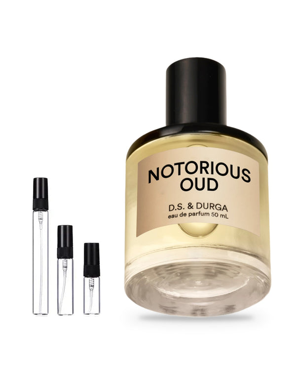 D.S. & Durga Notorious Oud Probe – Abfüllung im Glaszerstäuber (2, 5 oder 10 ml)