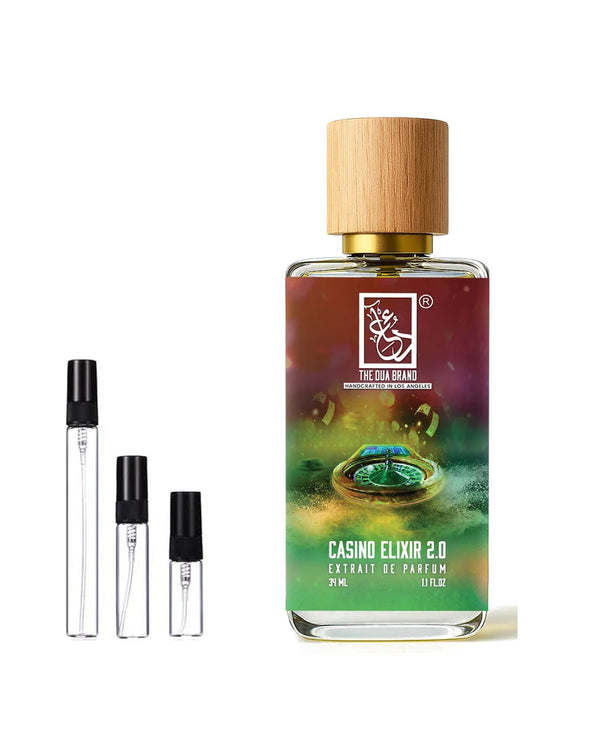 Dua Fragrances Dua Casino Elixir 2.0 Extrait Probe – Abfüllung im Glaszerstäuber (2, 5 oder 10 ml)