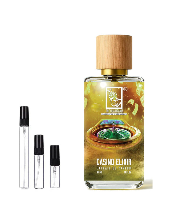 Dua Fragrances Dua Casino Elixir Extrait Probe – Abfüllung im Glaszerstäuber (2, 5 oder 10 ml)
