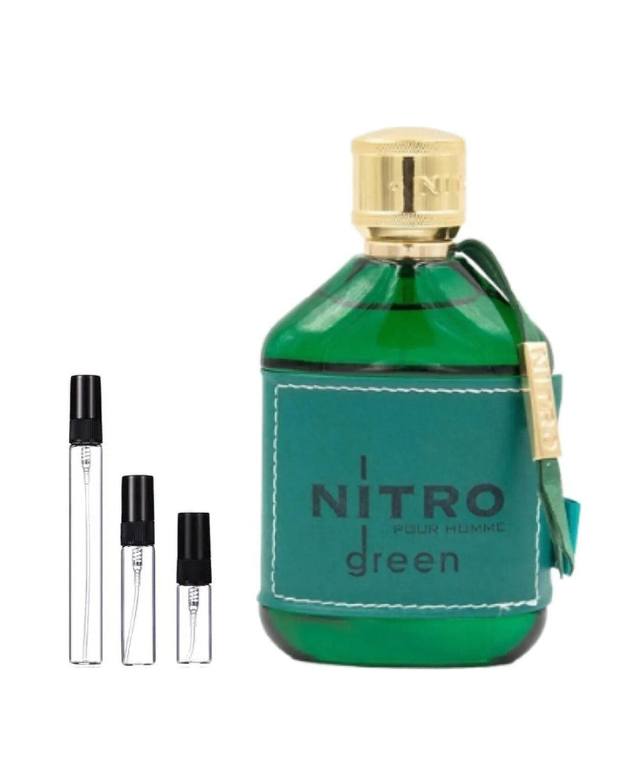 Dumont Nitro Green Probe – Abfüllung im Glaszerstäuber (2, 5 oder 10 ml)