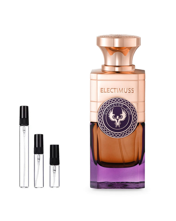 Electimuss Gladiator Oud Probe – Abfüllung im Glaszerstäuber (2, 5 oder 10 ml)