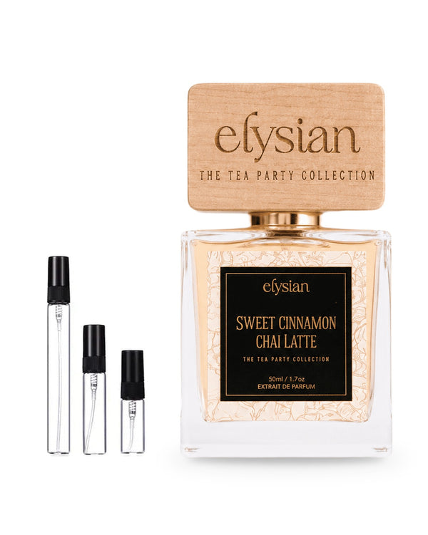 Elysian Sweet Cinnamon Chai Latte Probe – Abfüllung im Glaszerstäuber (2, 5 oder 10 ml)