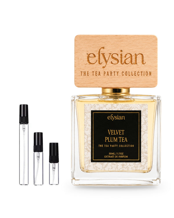 Elysian Velvet Plum Tea Probe – Abfüllung im Glaszerstäuber (2, 5 oder 10 ml)