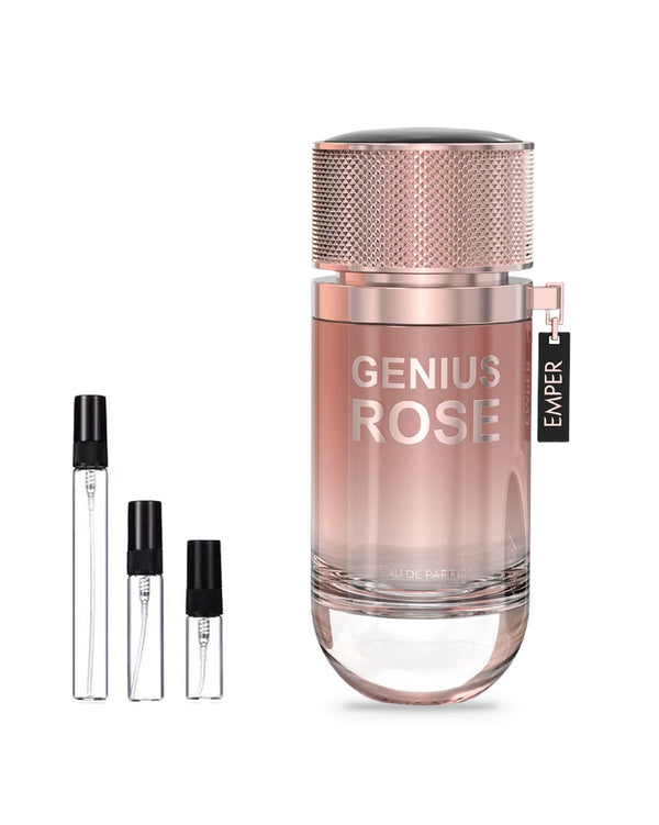 Emper Genius Rose Probe – 2, 5 oder 10 ml Abfüllung im Glaszerstäuber