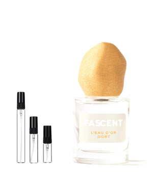 Fascent L'Eau d'Or Dort Eau de Parfum Probe – 2, 5 oder 10 ml Abfüllung im Glaszerstäuber