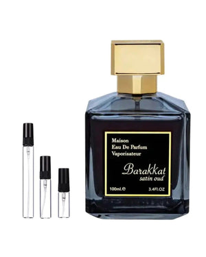 Fragrance World Barakkat Satin Oud Probe – Abfüllung im Glaszerstäuber (2, 5 oder 10 ml)