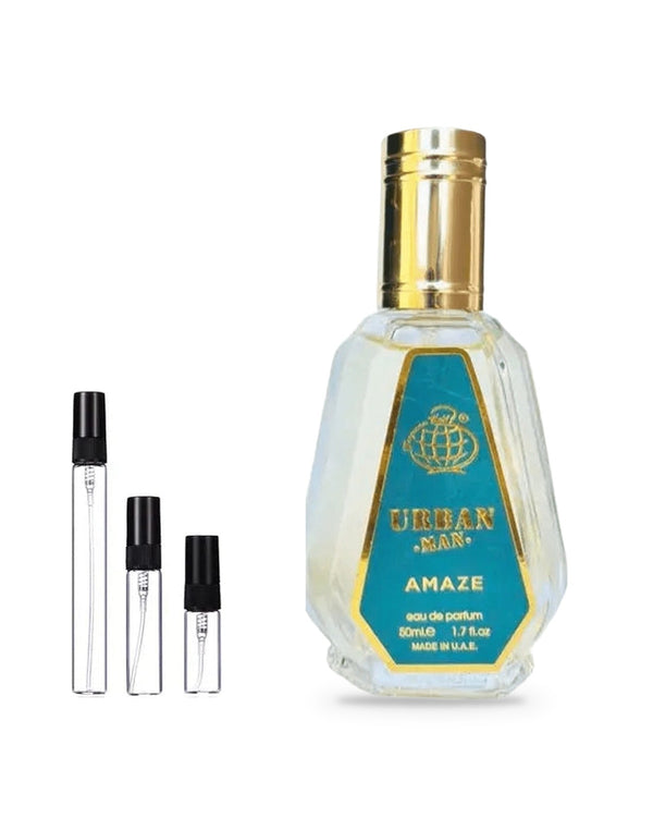 Fragrance World Urban Man Amaze Probe – Abfüllung im Glaszerstäuber (2, 5 oder 10 ml)