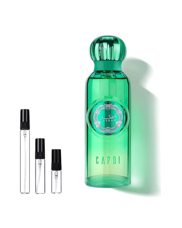 Gissah Capri Probe – Abfüllung im Glaszerstäuber (2, 5 oder 10 ml)