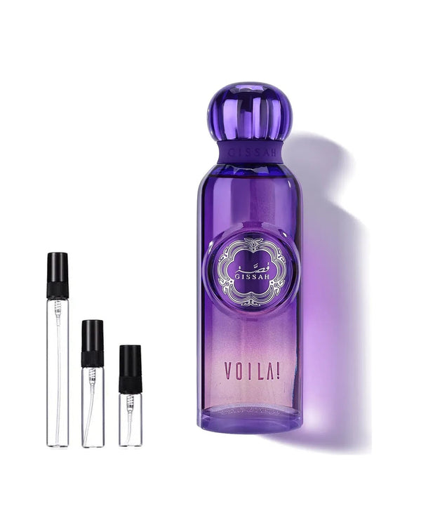 Gissah Voila Probe – Abfüllung im Glaszerstäuber (2, 5 oder 10 ml)