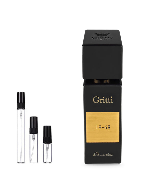 Gritti 19-68 Probe – Abfüllung im Glaszerstäuber (2, 5 oder 10 ml)