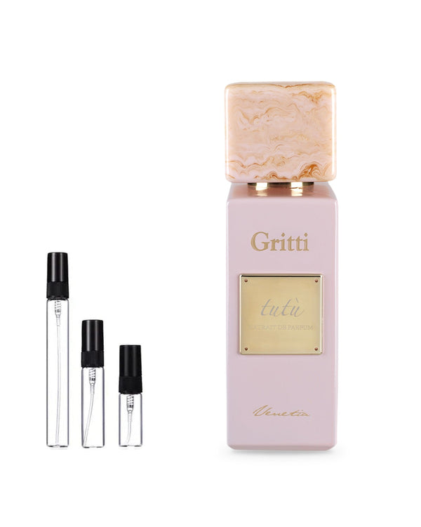 Gritti Tutù Probe – Abfüllung im Glaszerstäuber (2, 5 oder 10 ml)