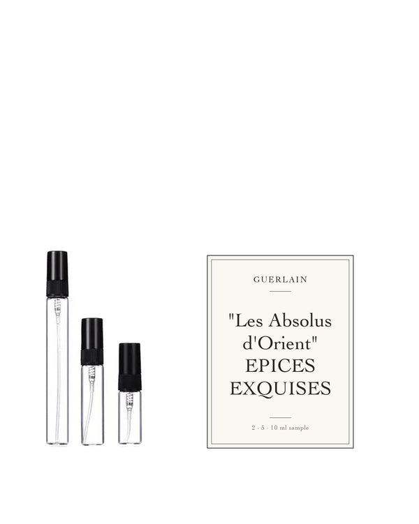 Guerlain "Les Absolus d'Orient" EPICES EXQUISES Probe – Abfüllung im Glaszerstäuber (2, 5 oder 10 ml)