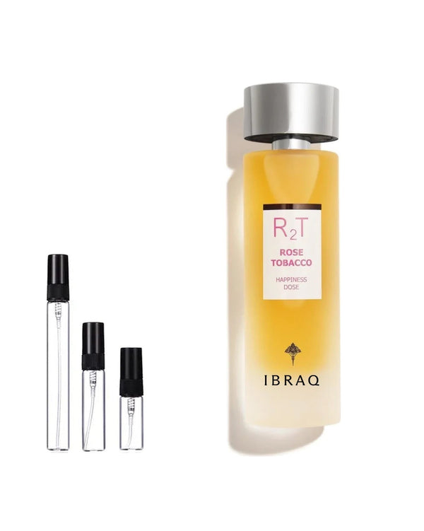 Ibraheem Al Qurashi Dose - Rose Tobacco Probe – Abfüllung im Glaszerstäuber (2, 5 oder 10 ml)
