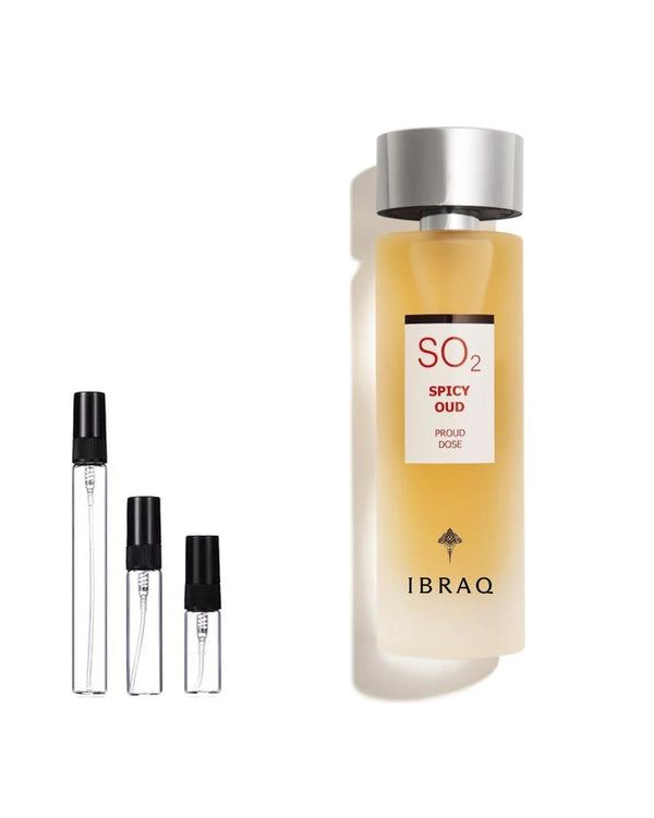 Ibraheem Al Qurashi Dose - Spicy Oud Probe – Abfüllung im Glaszerstäuber (2, 5 oder 10 ml)