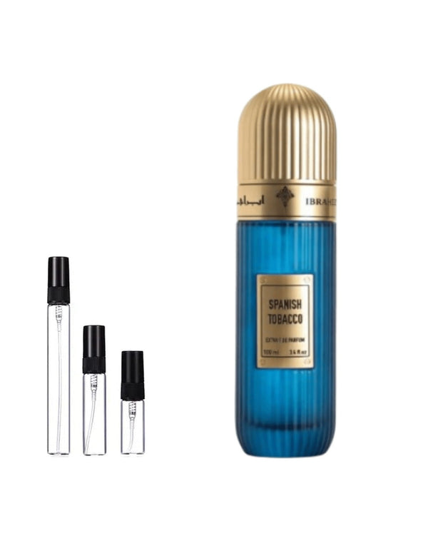 Ibraheem Al Qurashi Spanish Tobacco Probe – Abfüllung im Glaszerstäuber (2, 5 oder 10 ml)