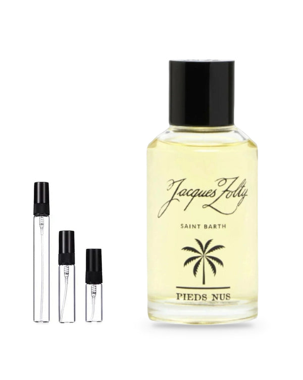 Jacques Zolty Pieds Nus Probe – Abfüllung im Glaszerstäuber (2, 5 oder 10 ml)