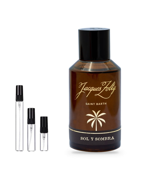 Jacques Zolty Sol Y Sombra Probe – Abfüllung im Glaszerstäuber (2, 5 oder 10 ml)