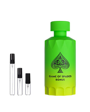 Jo Milano Paris Game of Spades Bonus Parfum Probe – 2, 5 oder 10 ml Abfüllung im Glaszerstäuber