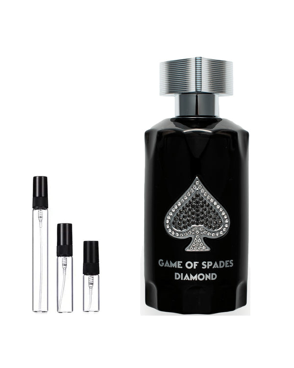 Jo Milano Paris Game of Spades Diamond Extrait Probe – Abfüllung im Glaszerstäuber (2, 5 oder 10 ml)