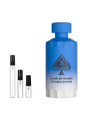 Jo Milano Paris Game of Spades Double Bonus Probe – 2, 5 oder 10 ml Abfüllung im Glaszerstäuber