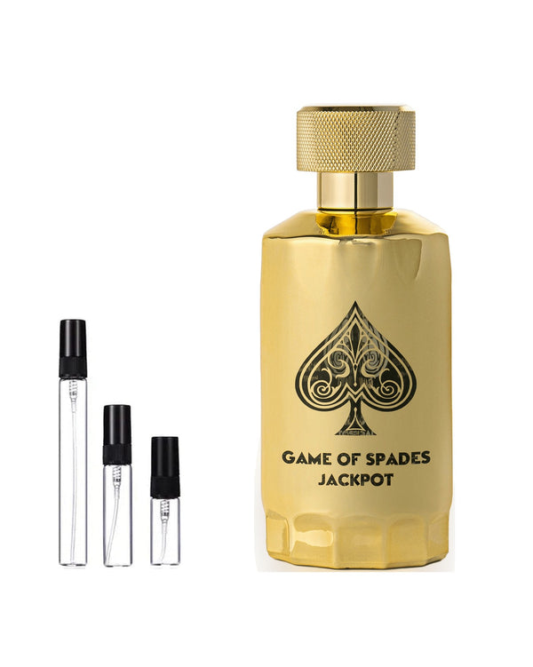 Jo Milano Paris Game of Spades Jackpot Extrait Probe – Abfüllung im Glaszerstäuber (2, 5 oder 10 ml)