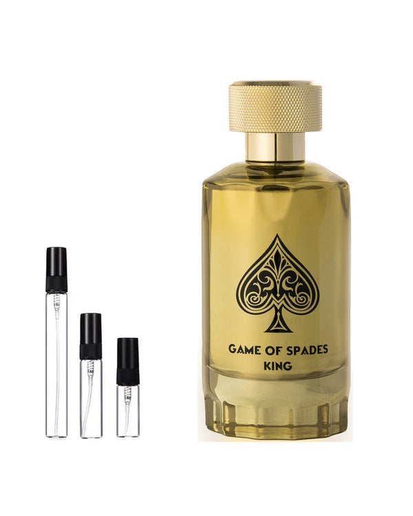 Jo Milano Paris Game of Spades King Extrait Probe – Abfüllung im Glaszerstäuber (2, 5 oder 10 ml)
