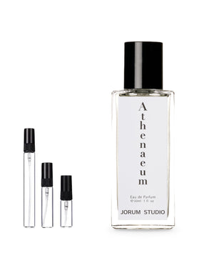 Jorum Studio Athenaeum Probe – Abfüllung im Glaszerstäuber (2, 5 oder 10 ml)