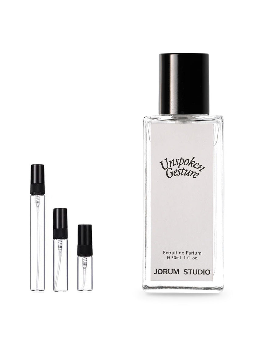 Jorum Studio Unspoken Gesture Probe – Abfüllung im Glaszerstäuber (2, 5 oder 10 ml)
