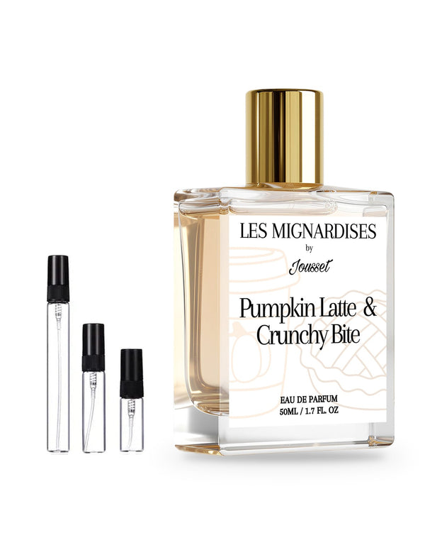 Jousset Parfums Pumpkin Latte & Crunchy Bite Probe – Abfüllung im Glaszerstäuber (2, 5 oder 10 ml)
