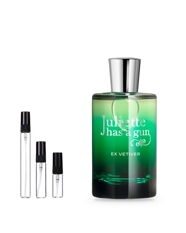 Juliette Has a Gun Ex Vetiver Probe – Abfüllung im Glaszerstäuber (2, 5 oder 10 ml)