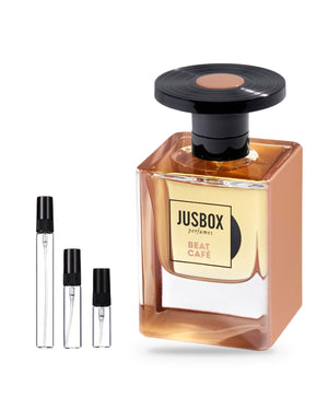 Jusbox Beat Cafe Probe – Abfüllung im Glaszerstäuber (2, 5 oder 10 ml)