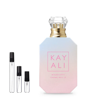 Kayali Boujee Kitty Caramel Milk 22 Probe – 2, 5 oder 10 ml Abfüllung im Glaszerstäuber