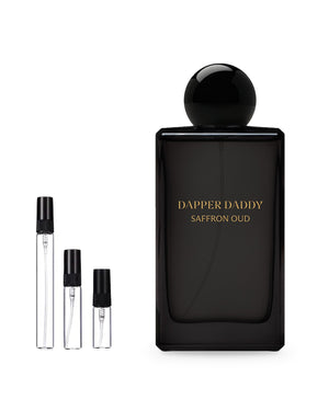 Kayali Dapper Daddy Saffron Oud Probe – 2, 5 oder 10 ml Abfüllung im Glaszerstäuber