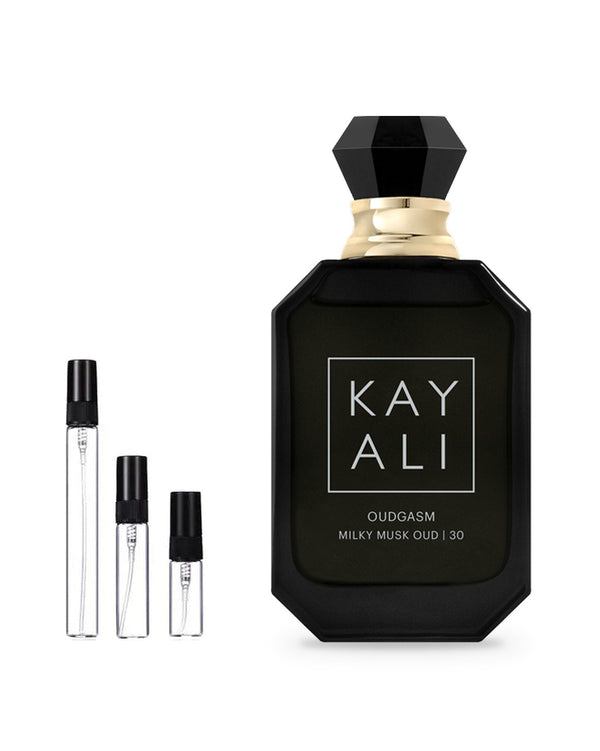 Kayali Oudgasm Milky Musk Oud 30 Probe – Abfüllung im Glaszerstäuber (2, 5 oder 10 ml)