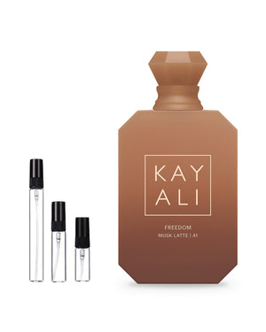 Kayali Freedom Musk Latte 41 Probe – 2, 5 oder 10 ml Abfüllung im Glaszerstäuber
