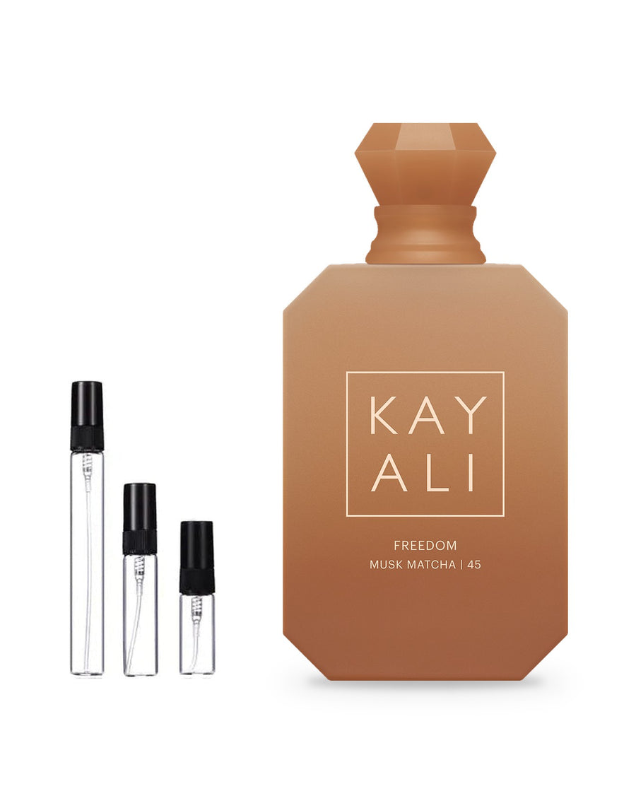 Kayali Freedom Musk Matcha 45 Probe – Abfüllung im Glaszerstäuber (2, 5 oder 10 ml)
