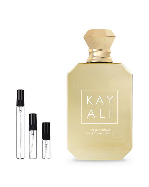 Kayali Vanilla Royale Sugared Patchouli 64 Probe – Abfüllung im Glaszerstäuber (2, 5 oder 10 ml)