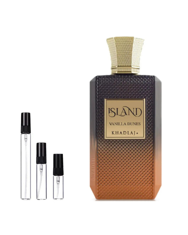 Khadlaj Island Vanilla Dunes Probe – Abfüllung im Glaszerstäuber (2, 5 oder 10 ml)