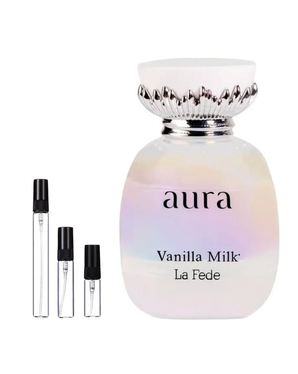Khadlaj La Fede Aura Vanilla Milk Probe – Abfüllung im Glaszerstäuber (2, 5 oder 10 ml)