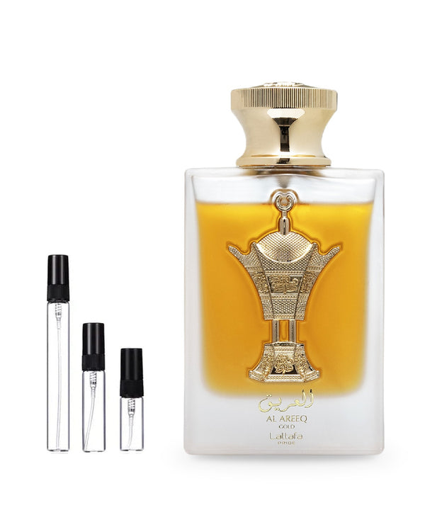 Lattafa Al Areeq Gold Probe – Abfüllung im Glaszerstäuber (2, 5 oder 10 ml)