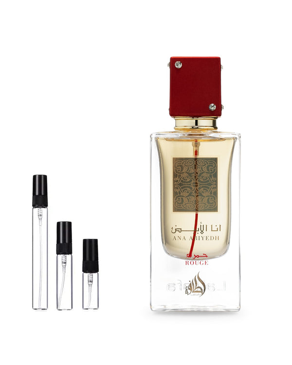 Lattafa Ana Abiyedh Rouge Probe – Abfüllung im Glaszerstäuber (2, 5 oder 10 ml)